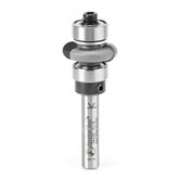 Amana Tool 54330 Carbide Tipped Edge Fluting Assembly 1/8 Radius x 3/4 Dia x 1/4 x 1/4 Inch Shank